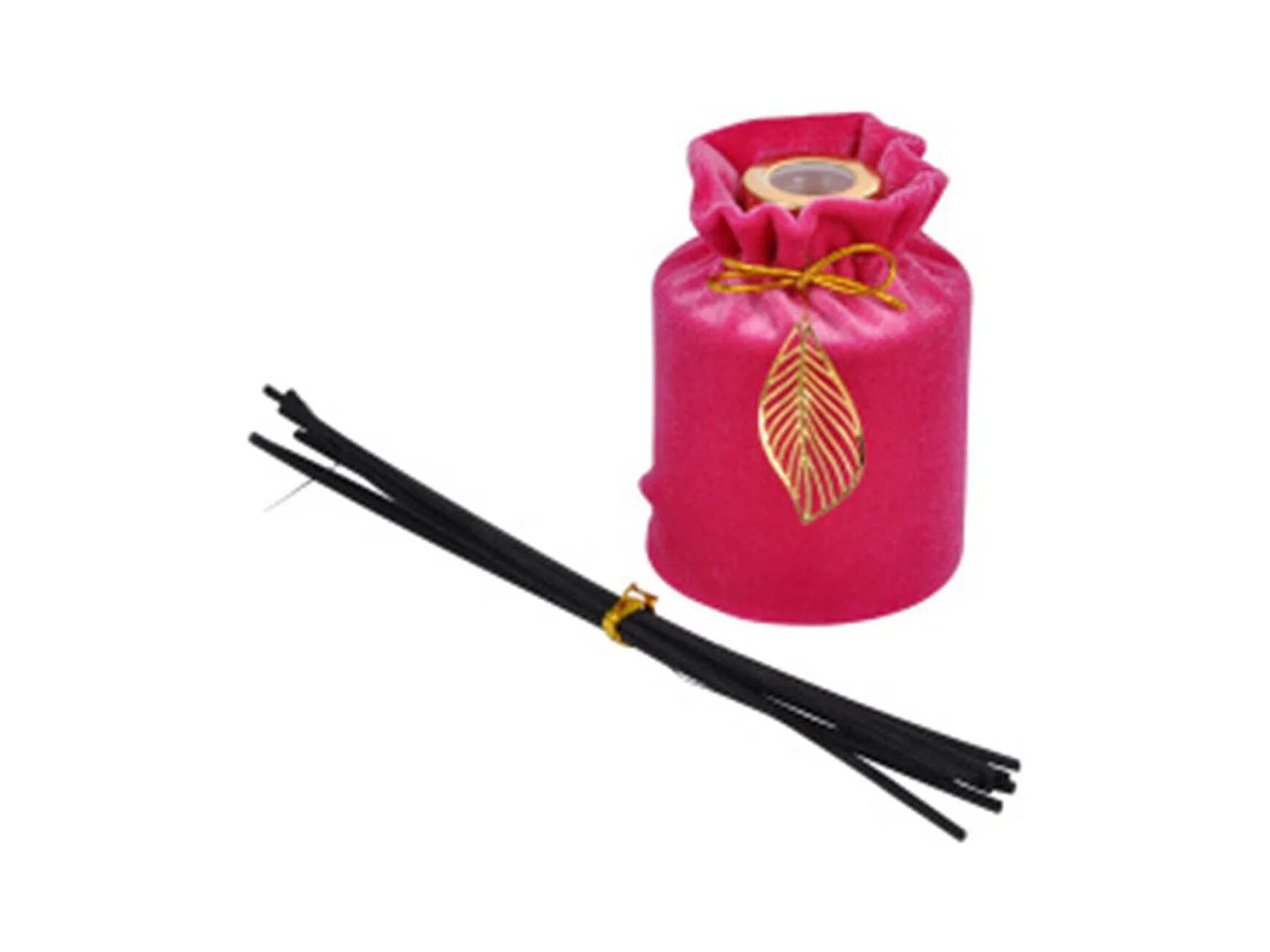 Diffuseur de Parfum Velours "Pendentif" 100ml Fuchsia