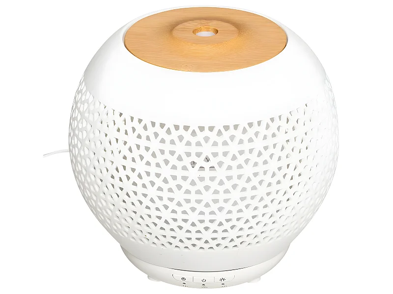 Diffuseur d'Huiles Essentielles "Generiq" 250ml Blanc