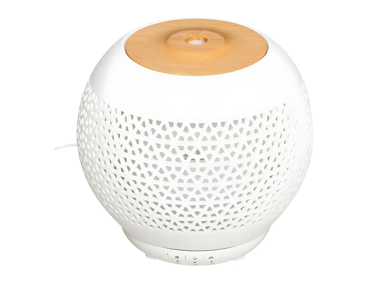 Diffuseur d'Huiles Essentielles "Generiq" 250ml Blanc