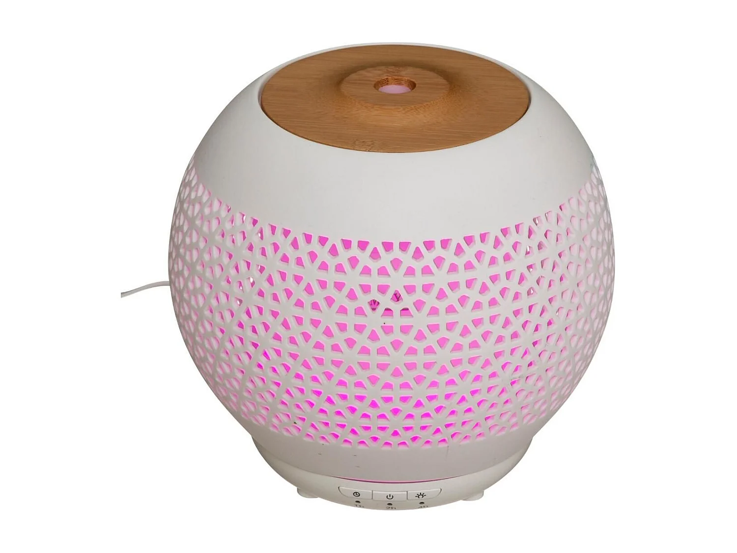 Diffuseur d'Huiles Essentielles "Generiq" 250ml Blanc