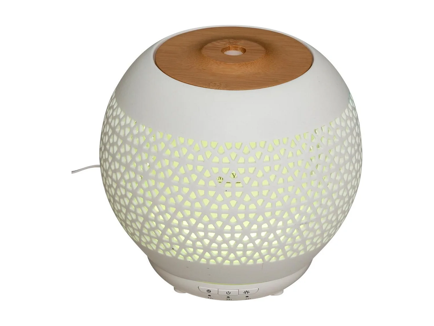 Diffuseur d'Huiles Essentielles "Generiq" 250ml Blanc