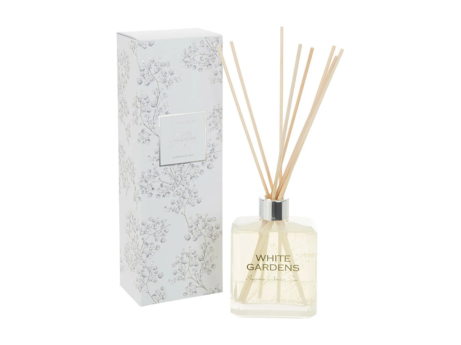 Huile Parfumée "White Gardens" 180ml Sapphire Amber Tea