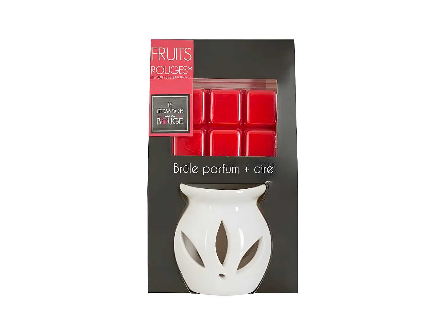 Brûle-Parfum & Cire 30g Fruits Rouges