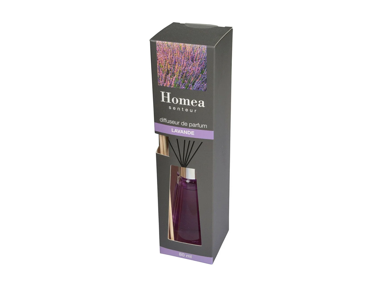 Diffuseur de Parfum "Flacon" 80ml Lavande