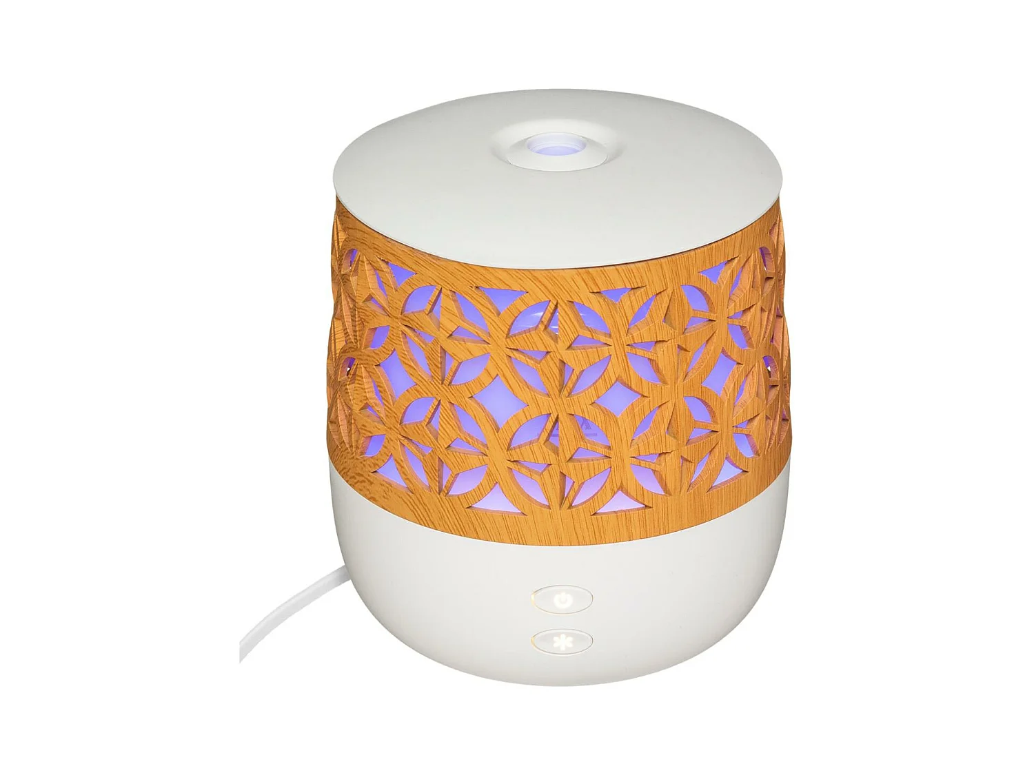 Diffuseur d'Huiles Essentielles "Generiq" 100ml Blanc