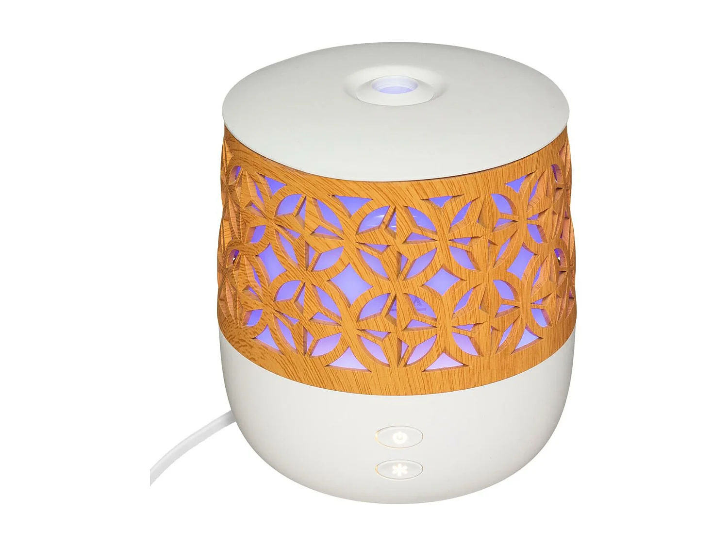 Diffuseur d'Huiles Essentielles "Generiq" 100ml Blanc