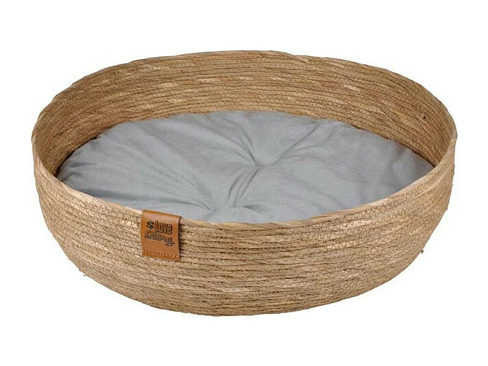 Lot de 2 Paniers pour Chien & Chat "Nomade" 50cm Naturel