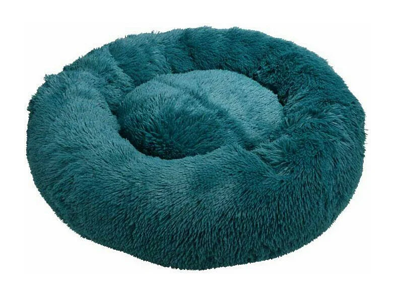 Coussin pour Chien & Chat "Fluffy" 75cm Émeraude