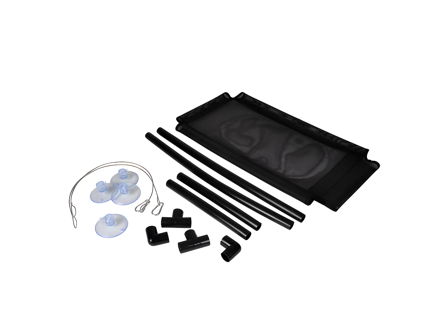 Hamac de Fenêtre pour Chat "Confort" 66cm Noir