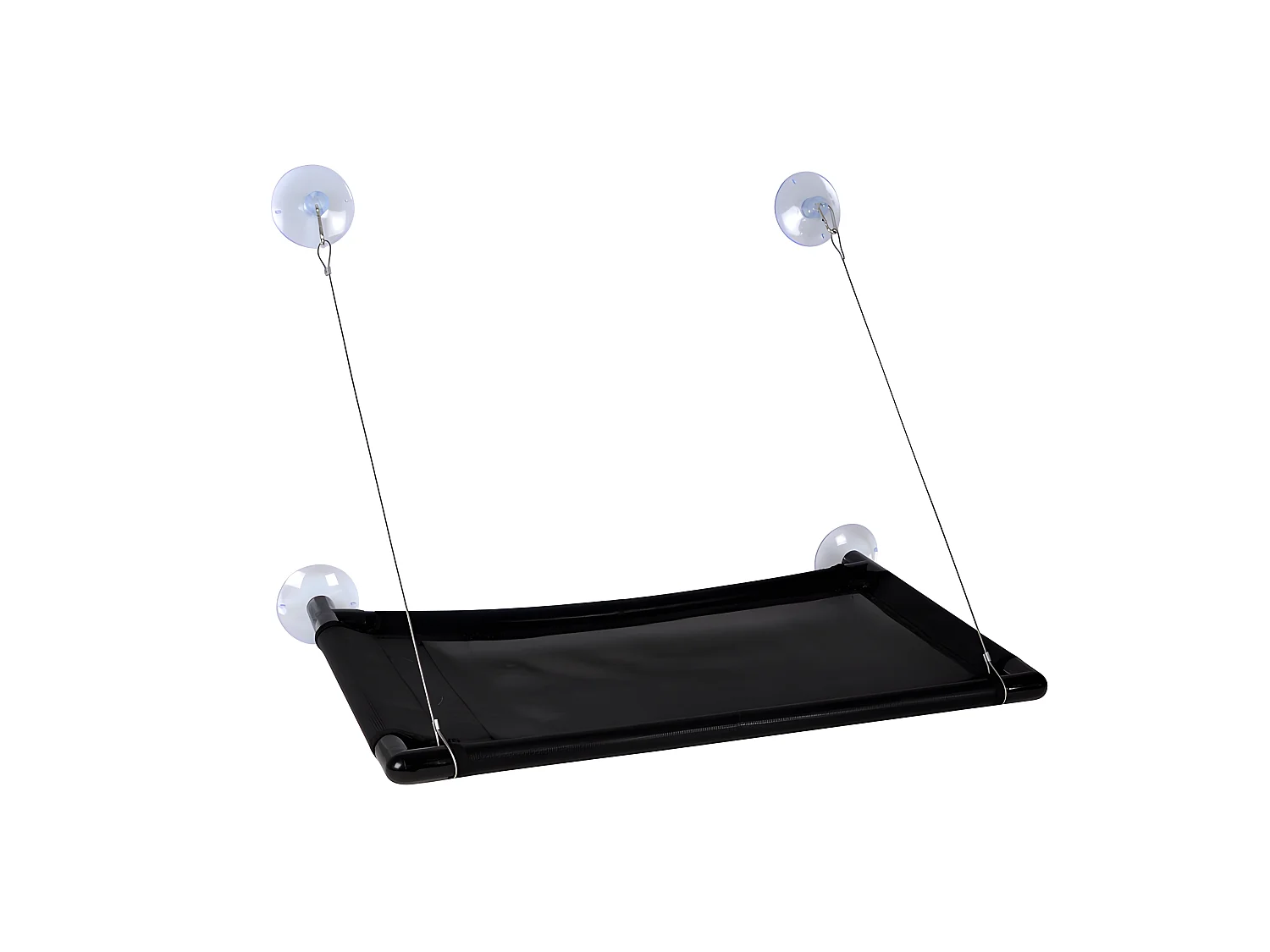 Hamac de Fenêtre pour Chat "Confort" 66cm Noir
