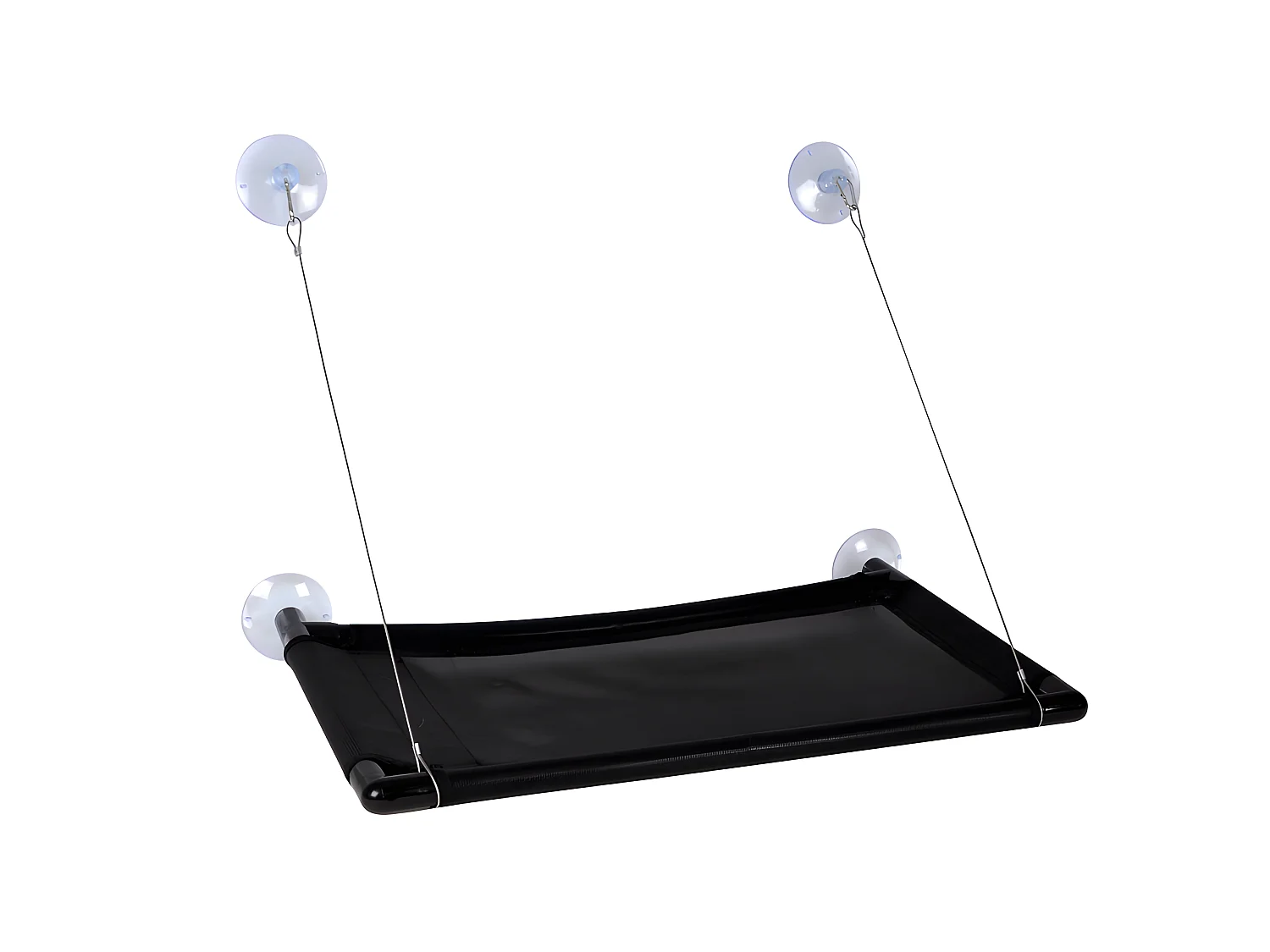 Hamac de Fenêtre pour Chat "Confort" 66cm Noir