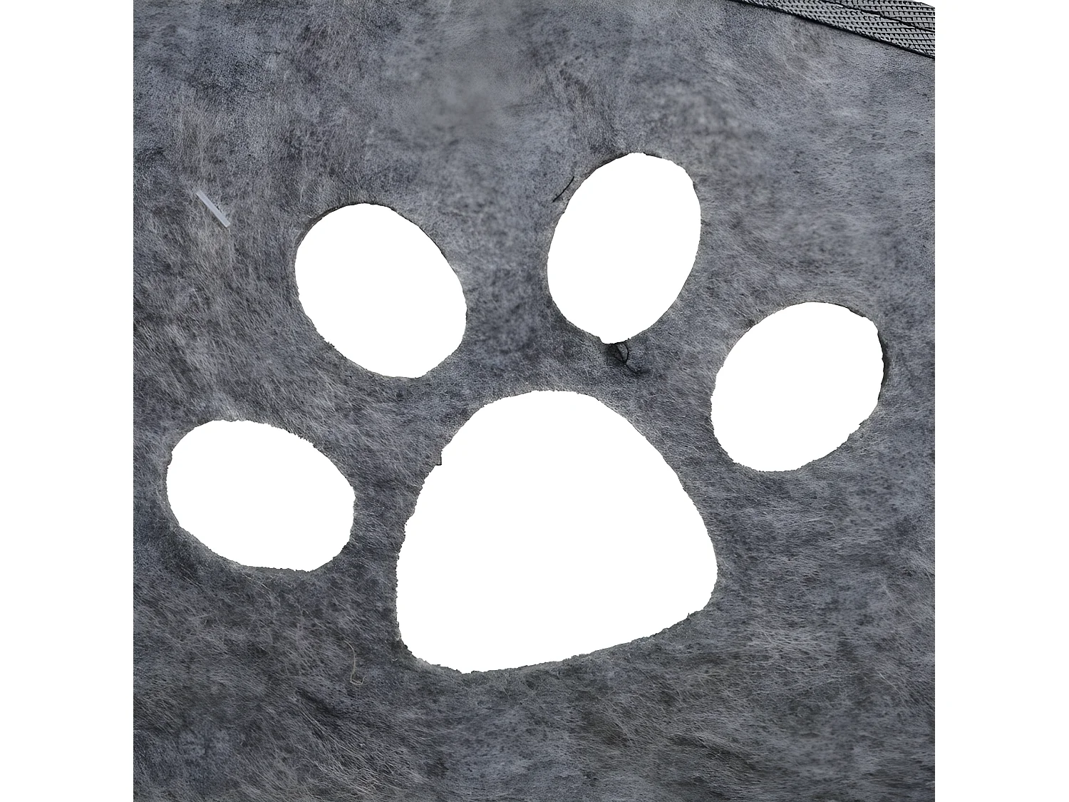 Hamac de Fenêtre pour Chat "Feutrine" 67cm Gris