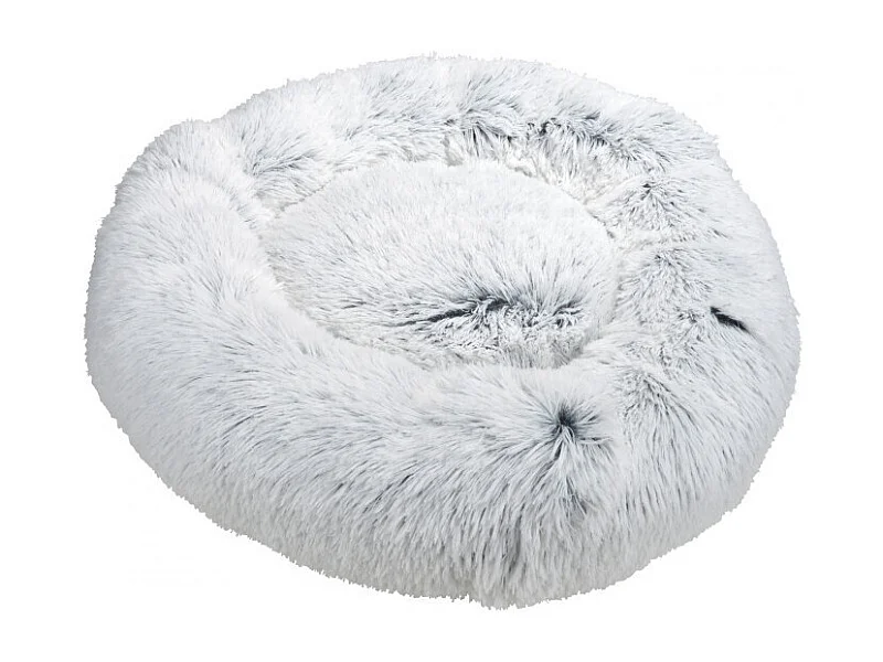 Coussin pour Chien & Chat "Fluffy" 75cm Blanc Chiné