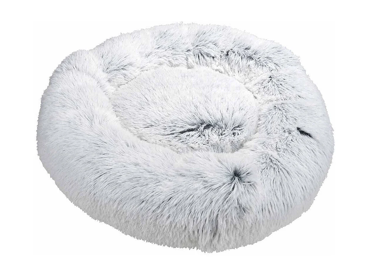 Coussin pour Chien & Chat "Fluffy" 75cm Blanc Chiné