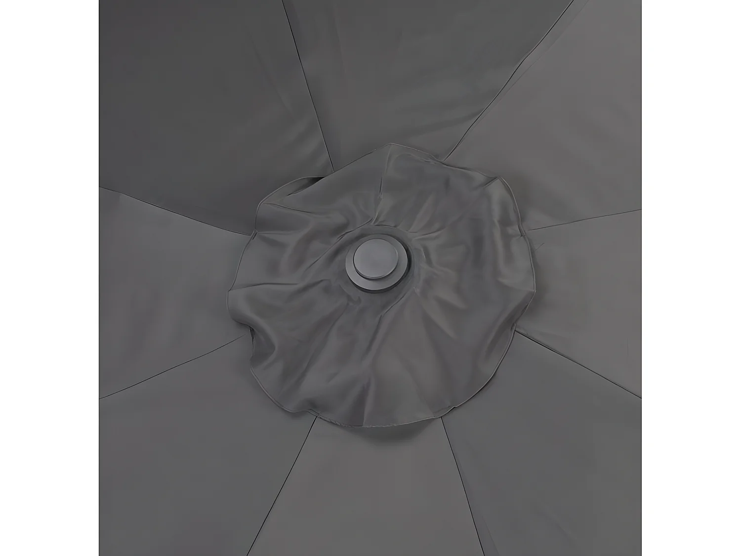 Parasol Design "Split" 300cm Gris Foncé