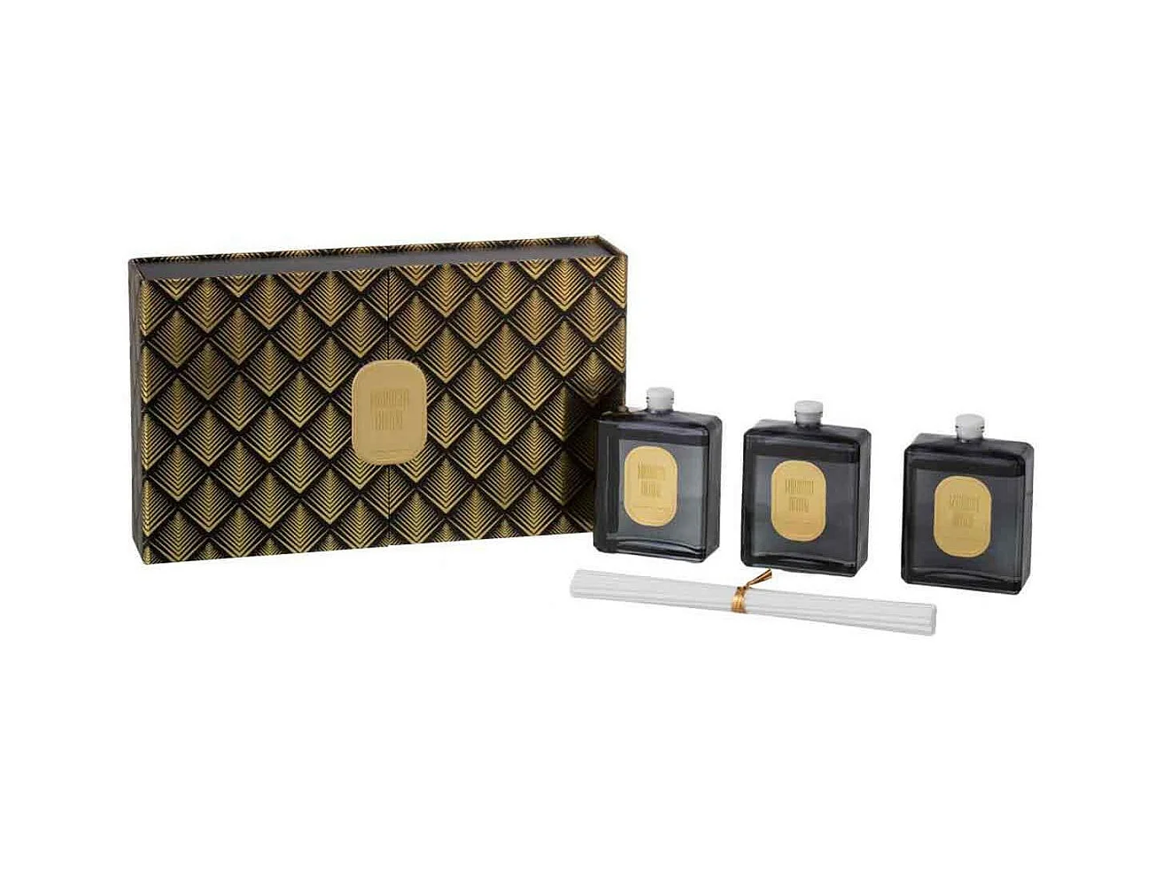 Coffret 3 Huiles Parfumées "Midnight Deluxe" 50ml Sapphire Amber Tea