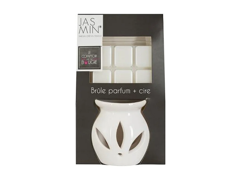 Brûle-Parfum & Cire 30g Jasmin