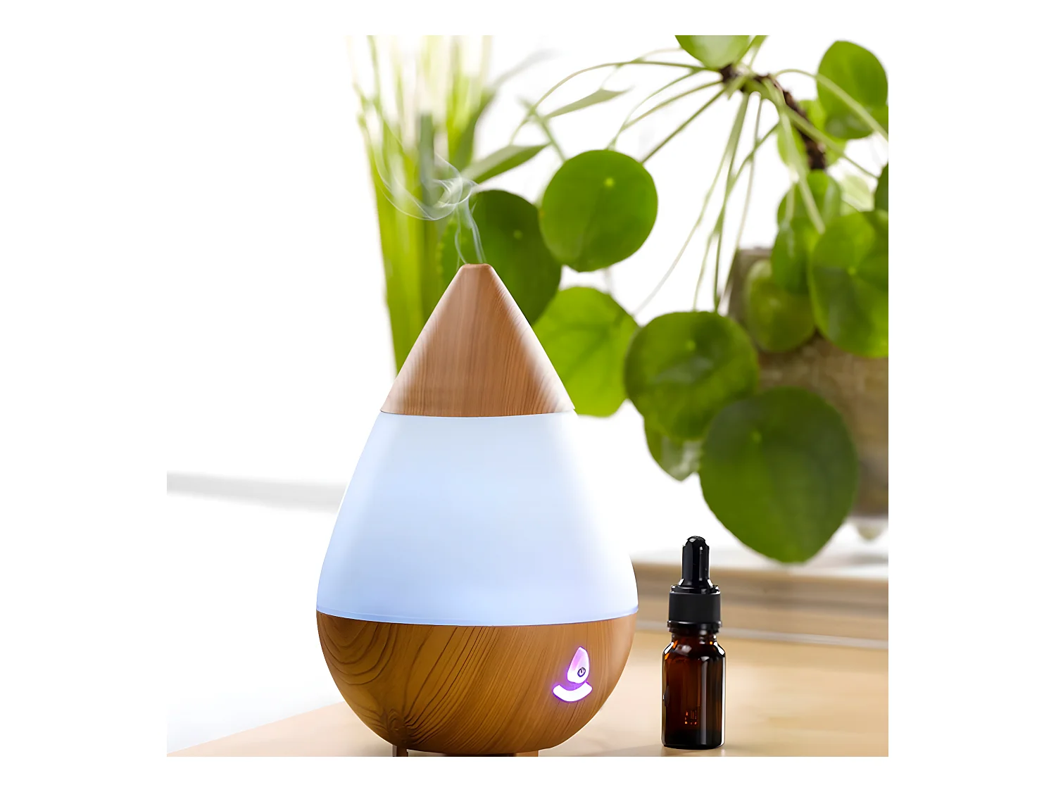 Diffuseur de Parfum Électrique "Cône" 235ml Naturel