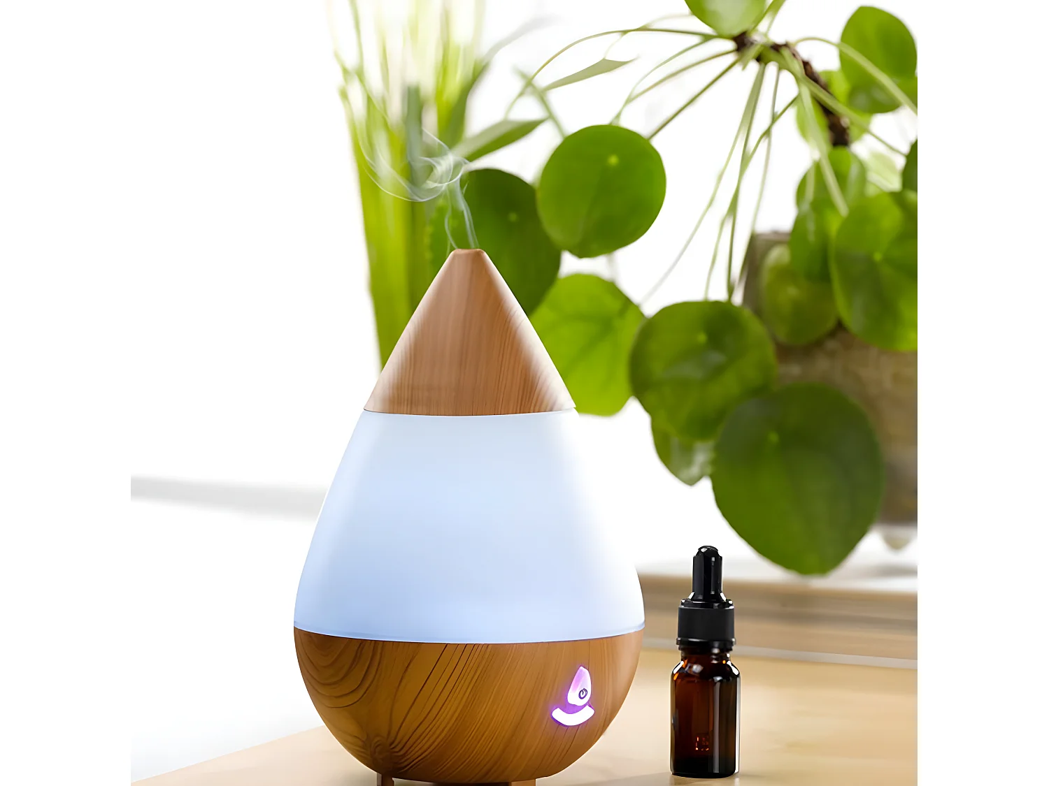 Diffuseur de Parfum Électrique "Cône" 235ml Naturel