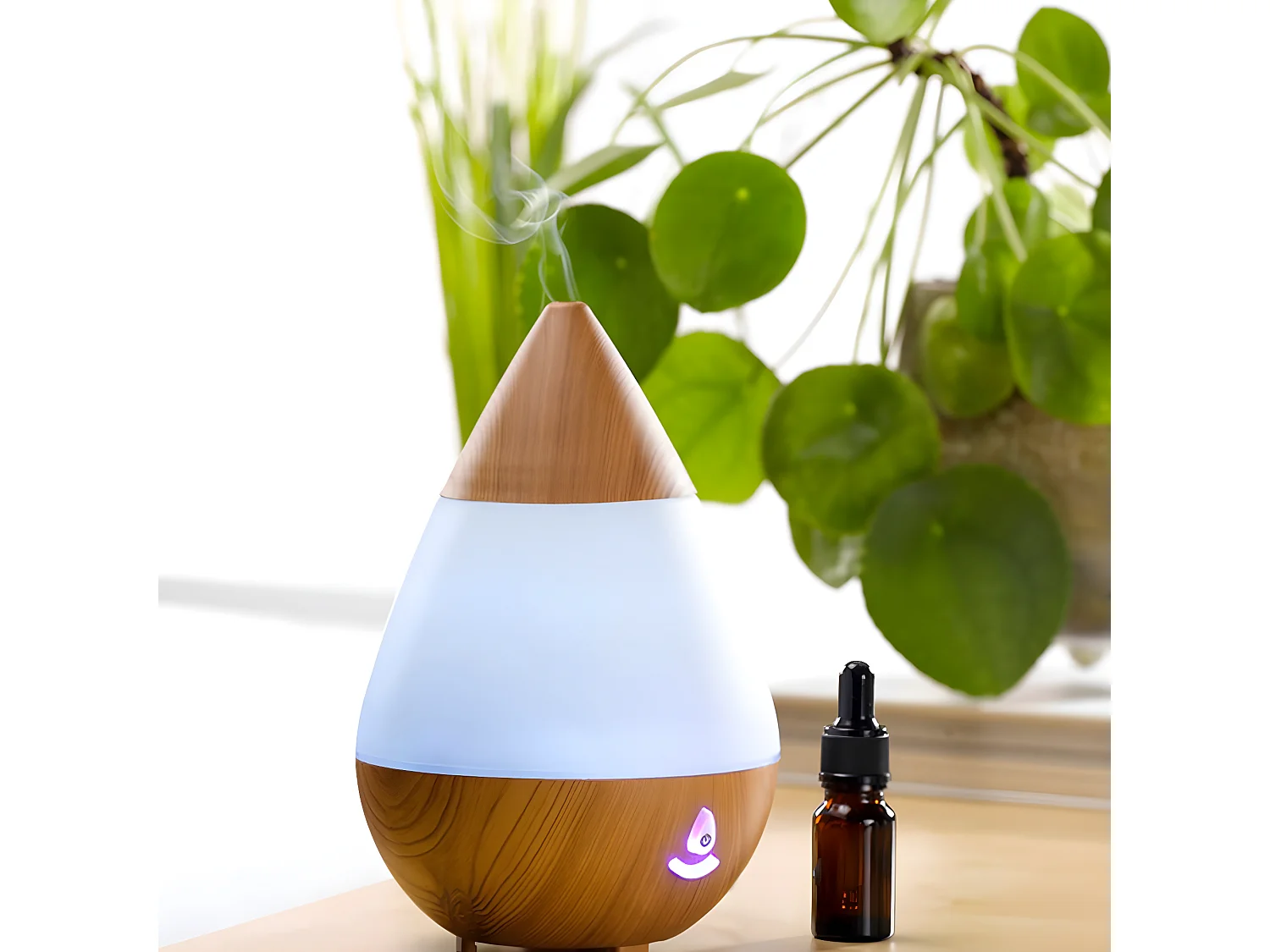 Diffuseur de Parfum Électrique "Cône" 235ml Naturel