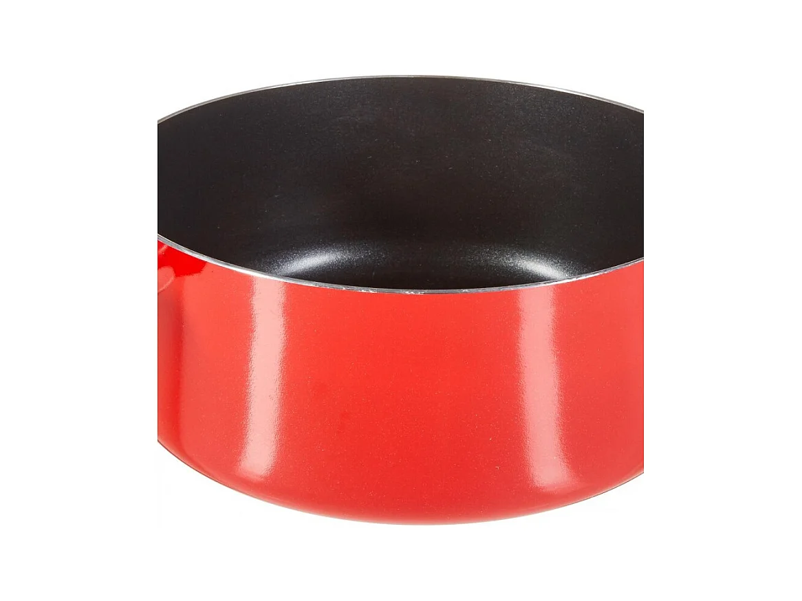 Faitout en Aluminium "Essentielle" 24cm Rouge