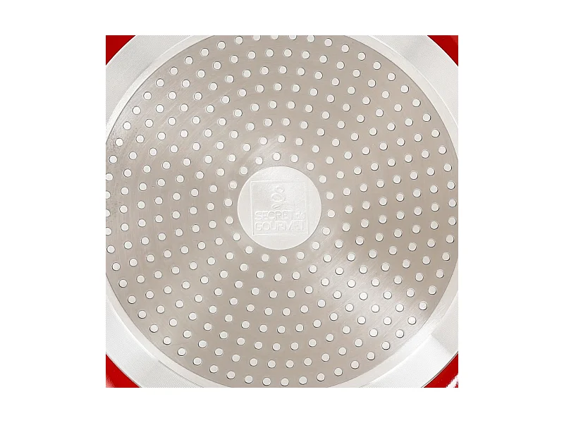 Faitout en Aluminium "Essentielle" 24cm Rouge