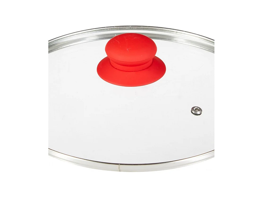 Faitout en Aluminium "Essentielle" 24cm Rouge