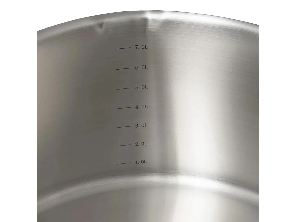 Faitout en Inox "Résilience" 28cm Argent