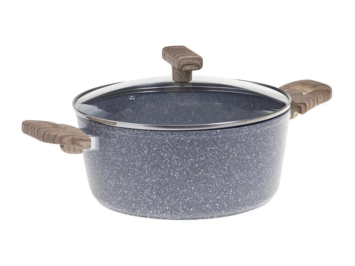 Faitout en Aluminium "Nature" 24cm Gris