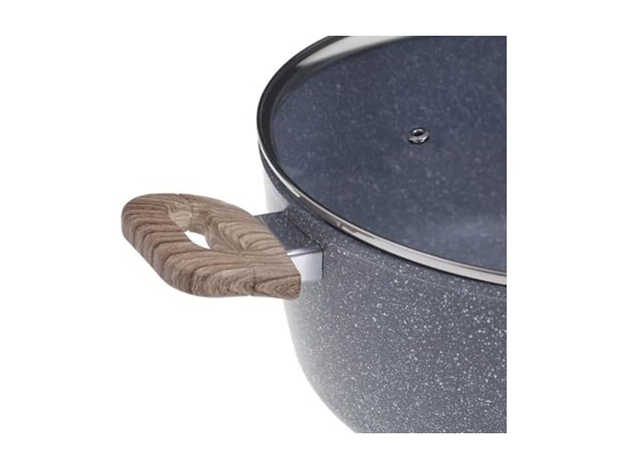 Faitout en Aluminium "Nature" 28cm Gris