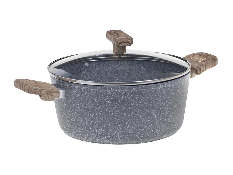 Faitout en Aluminium "Nature" 28cm Gris