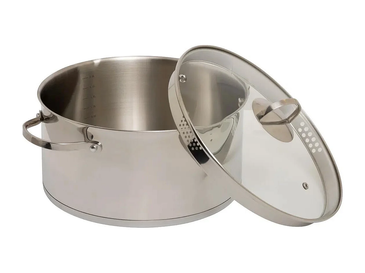 Faitout en Inox "Résilience" 24cm Argent