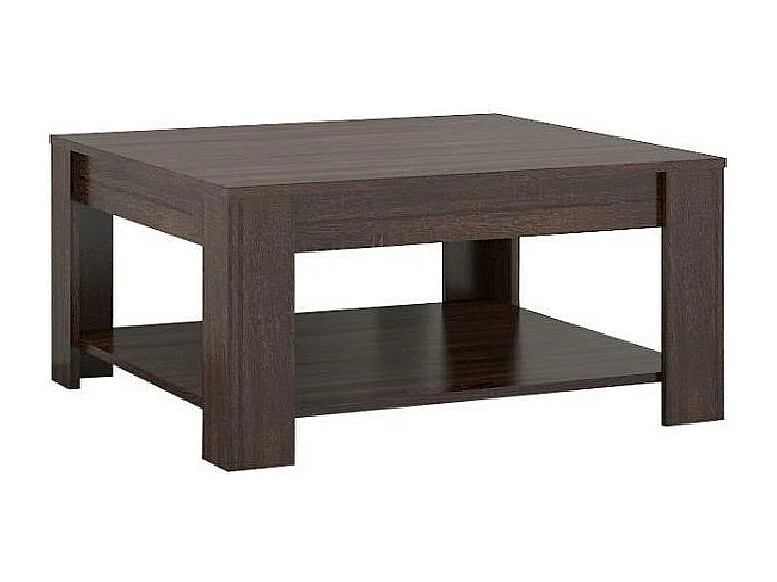 Table basse LISA 80cm chocolat