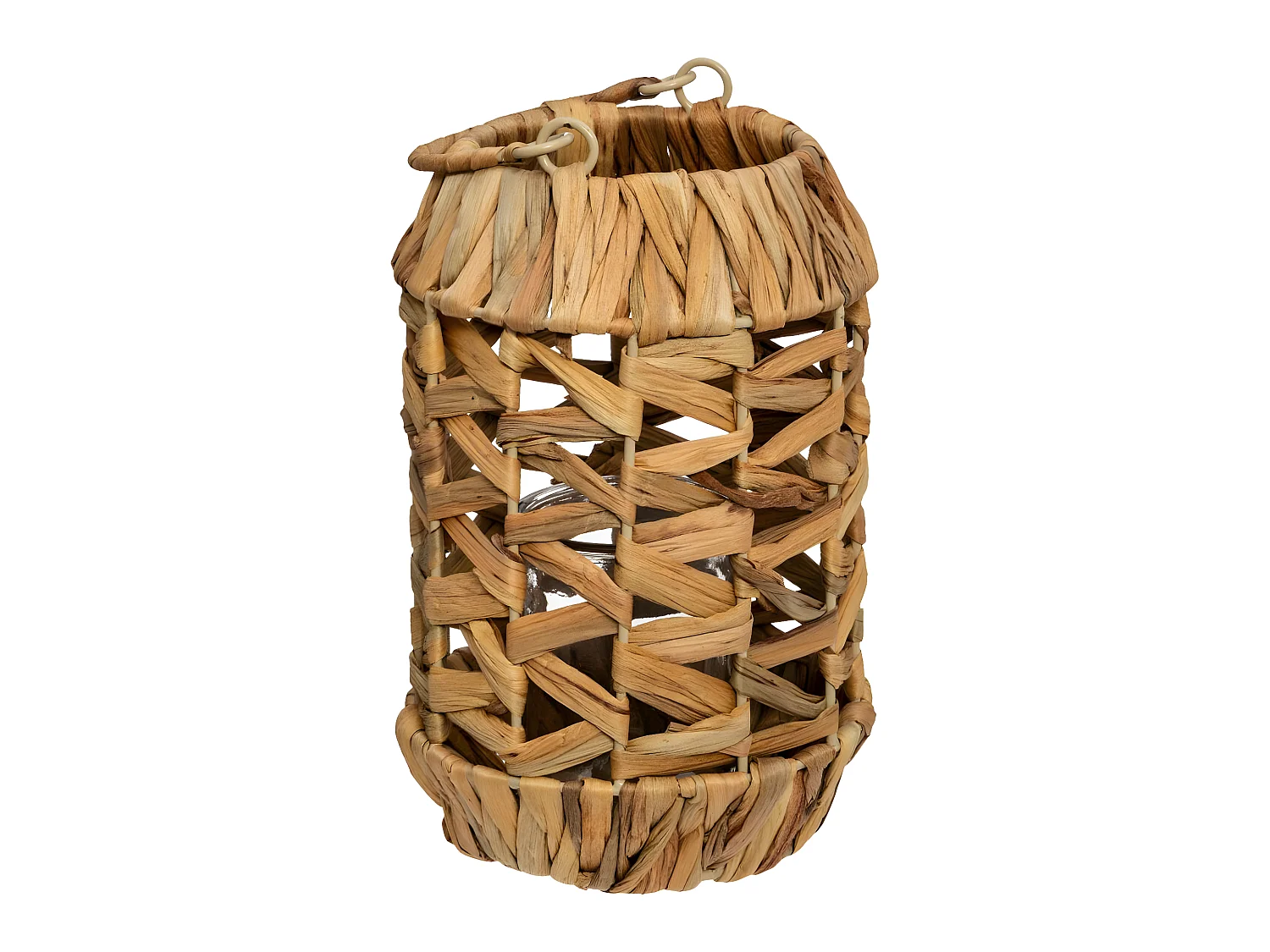 Lanterne Déco Design "Hya" 25cm Naturel