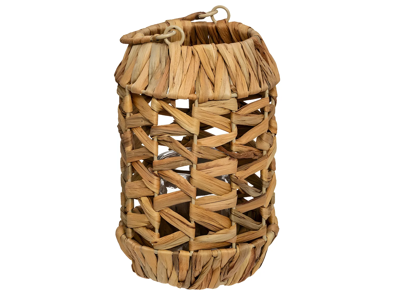 Lanterne Déco Design "Hya" 25cm Naturel