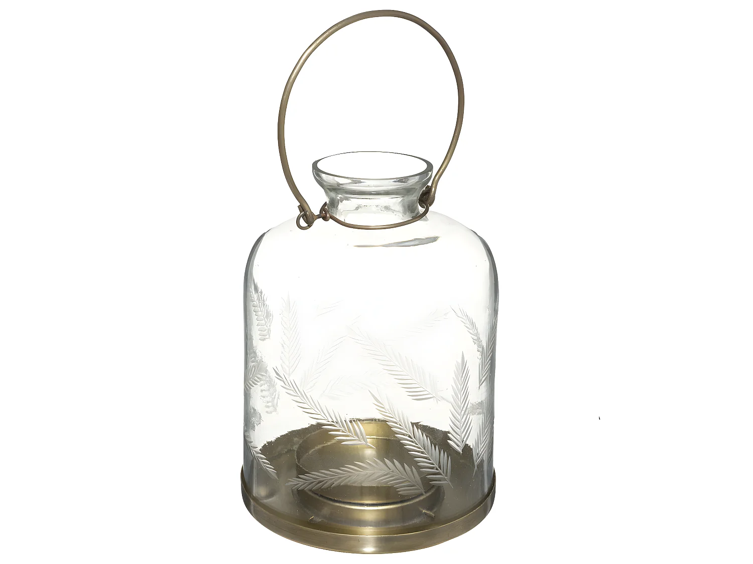 Lanterne en Verre "Wonder" 17cm Transparent