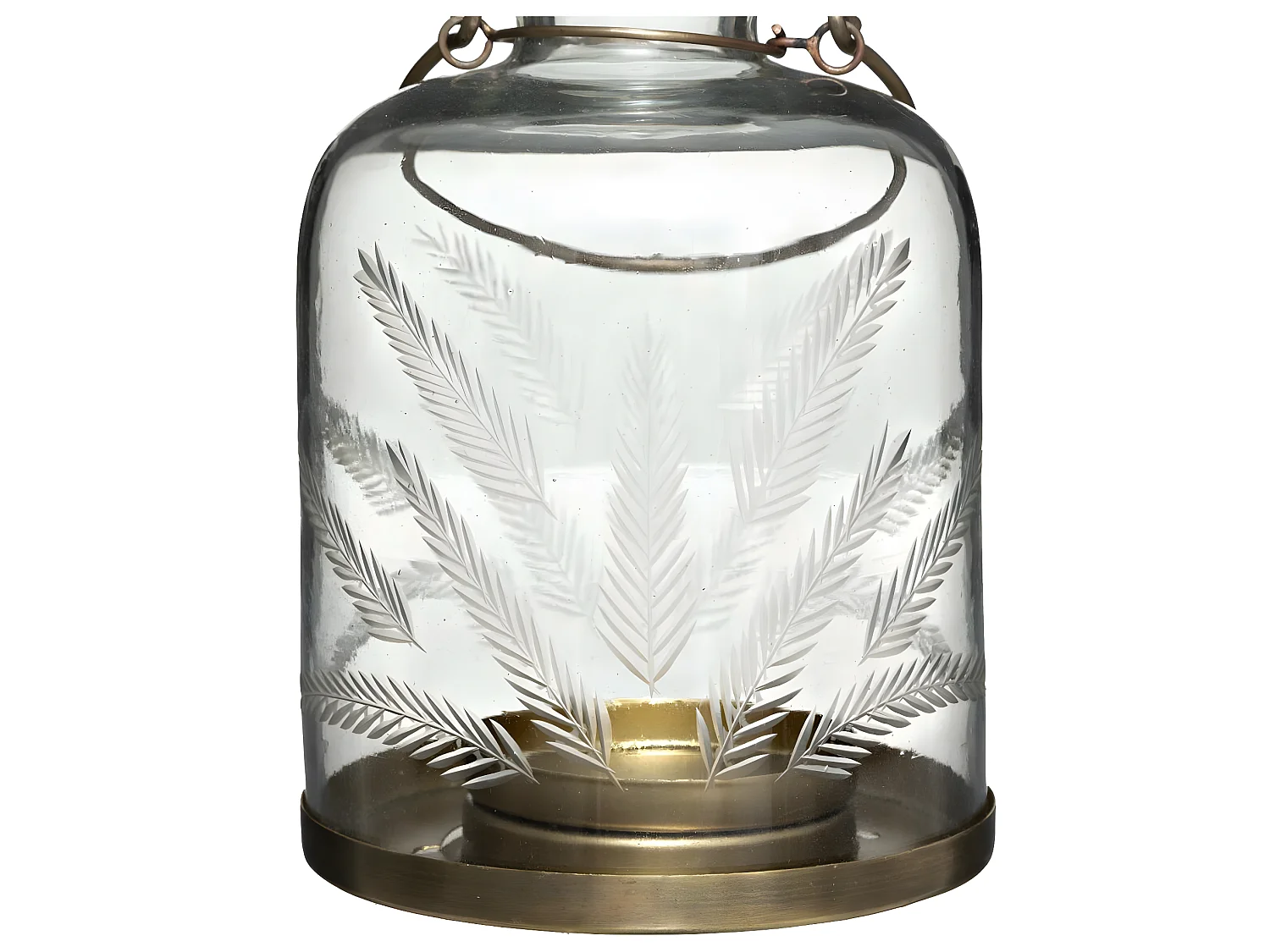 Lanterne en Verre "Wonder" 17cm Transparent