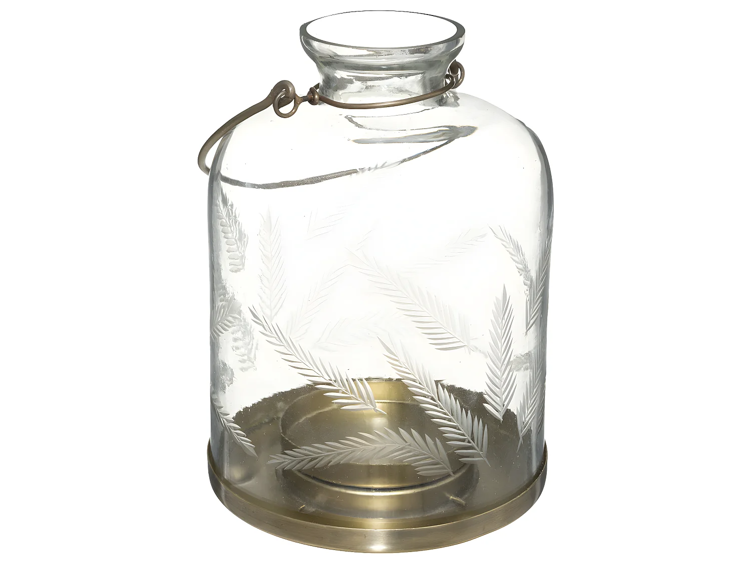 Lanterne en Verre "Wonder" 17cm Transparent