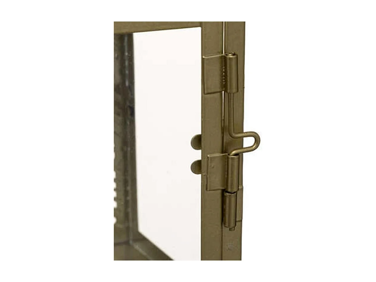 Lanterne en Métal Vintage "Chizoa" 16cm Or