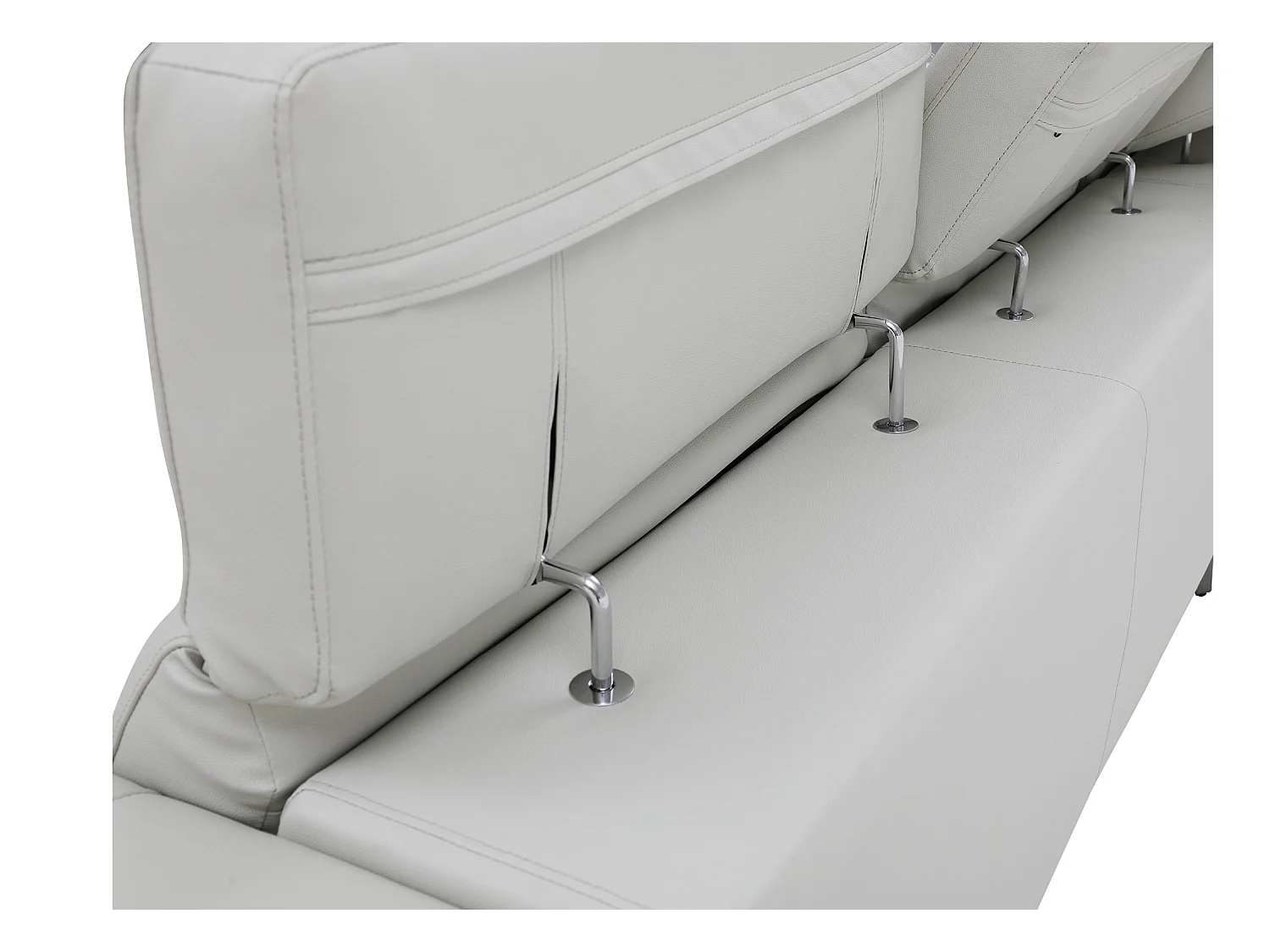 Ecksofa - Büffelleder - Ecke rechts - Beige - ANDOR