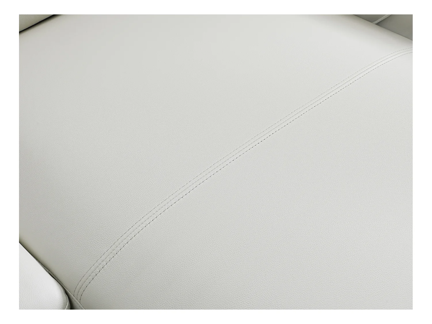 Ecksofa - Büffelleder - Ecke rechts - Beige - ANDOR