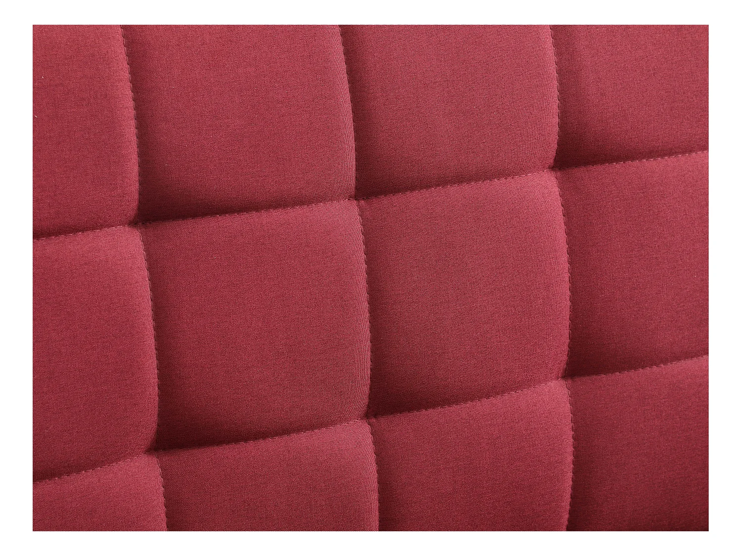 Ecksofa mit Schlaffunktion - Ecke wechselbar - Stoff - Rot - WILLIS II