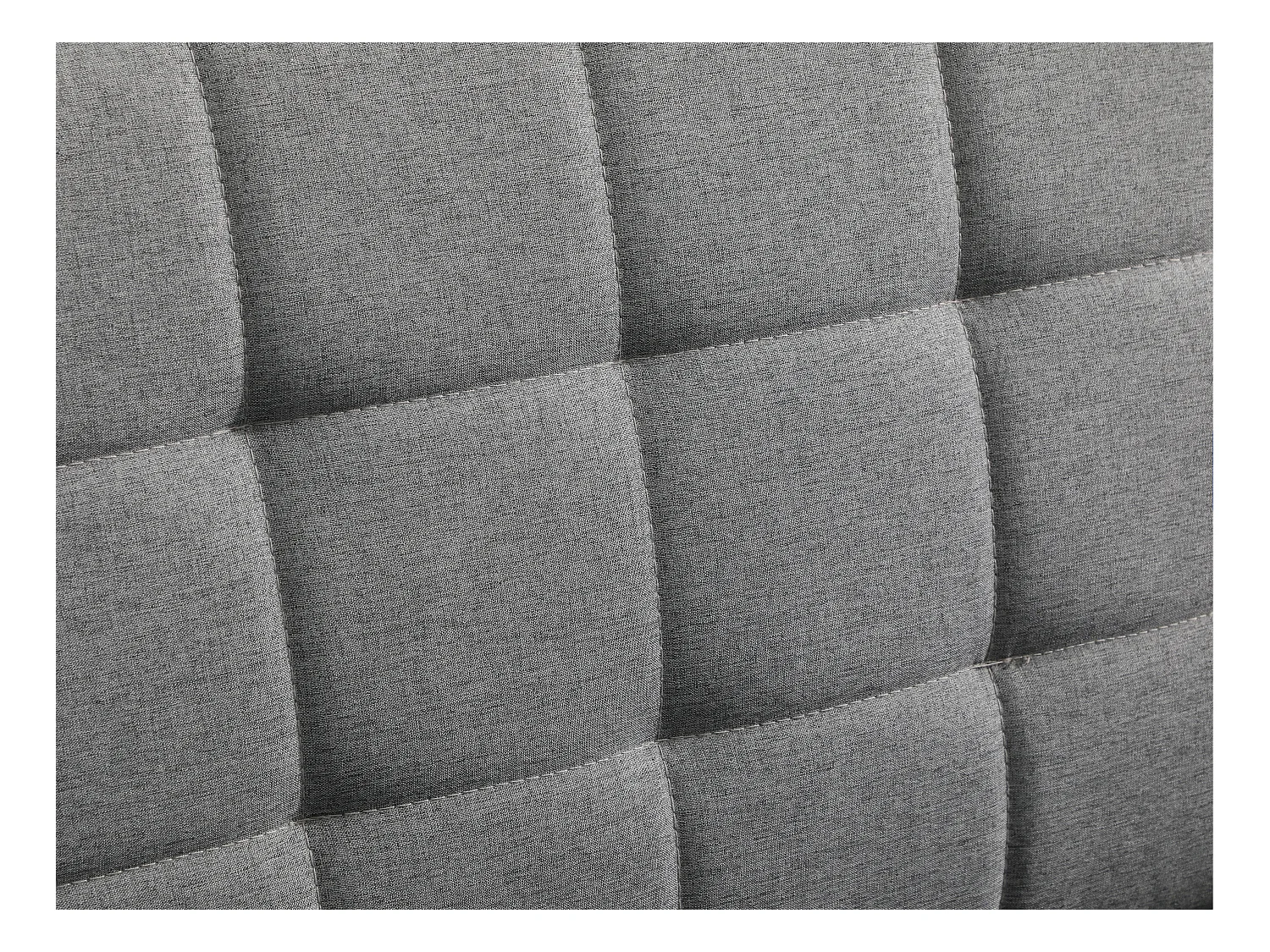 Kanapa narożna rozkładana dwustronna z szarą tapicerką - WILLIS II