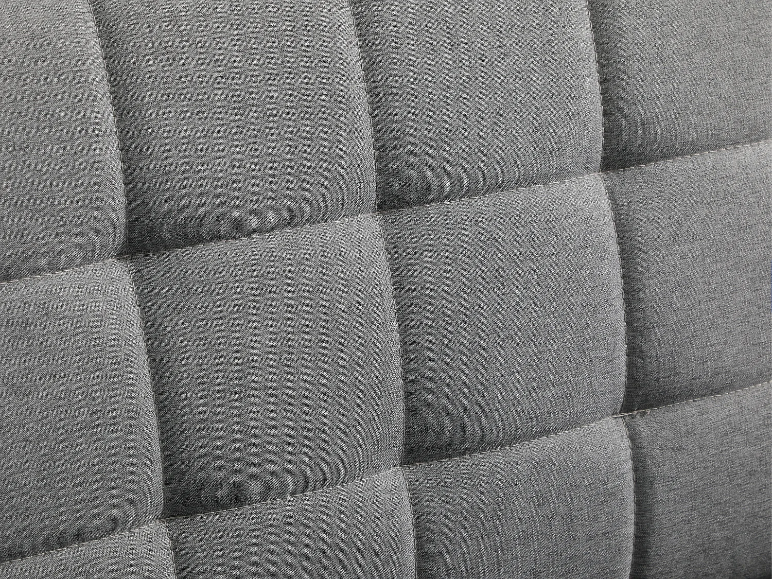 Canapé d'angle convertible et réversible en tissu gris WILLIS II