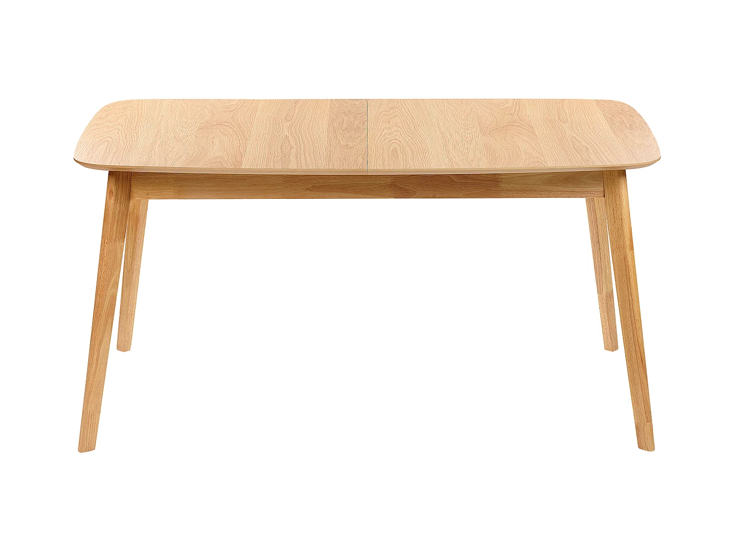 Mesa de jantar extensível MADOX Carvalho claro 150/190 cm 90 cm