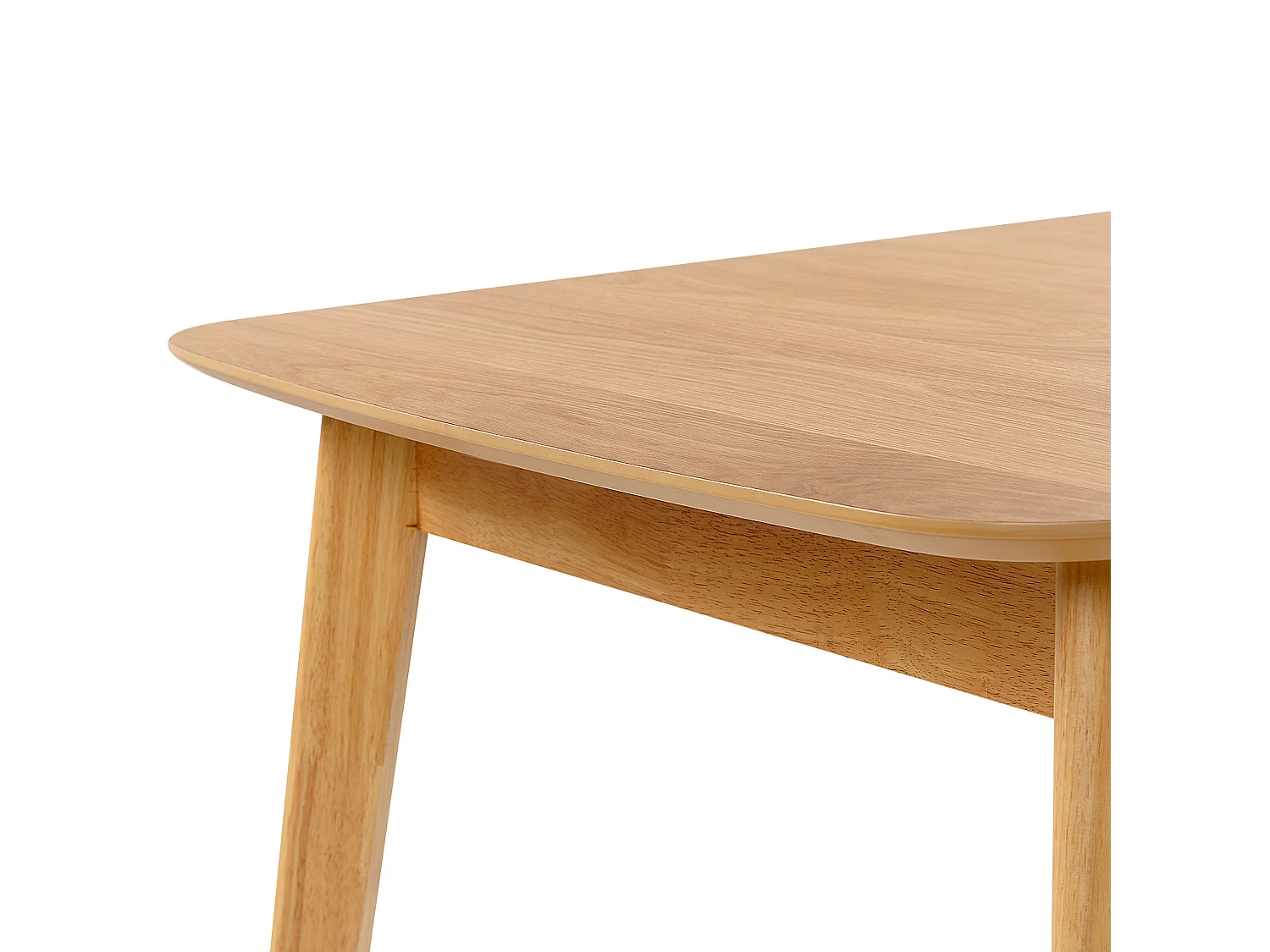 Table de salle à manger extensible MADOX Chêne clair 150/190 cm 90 cm