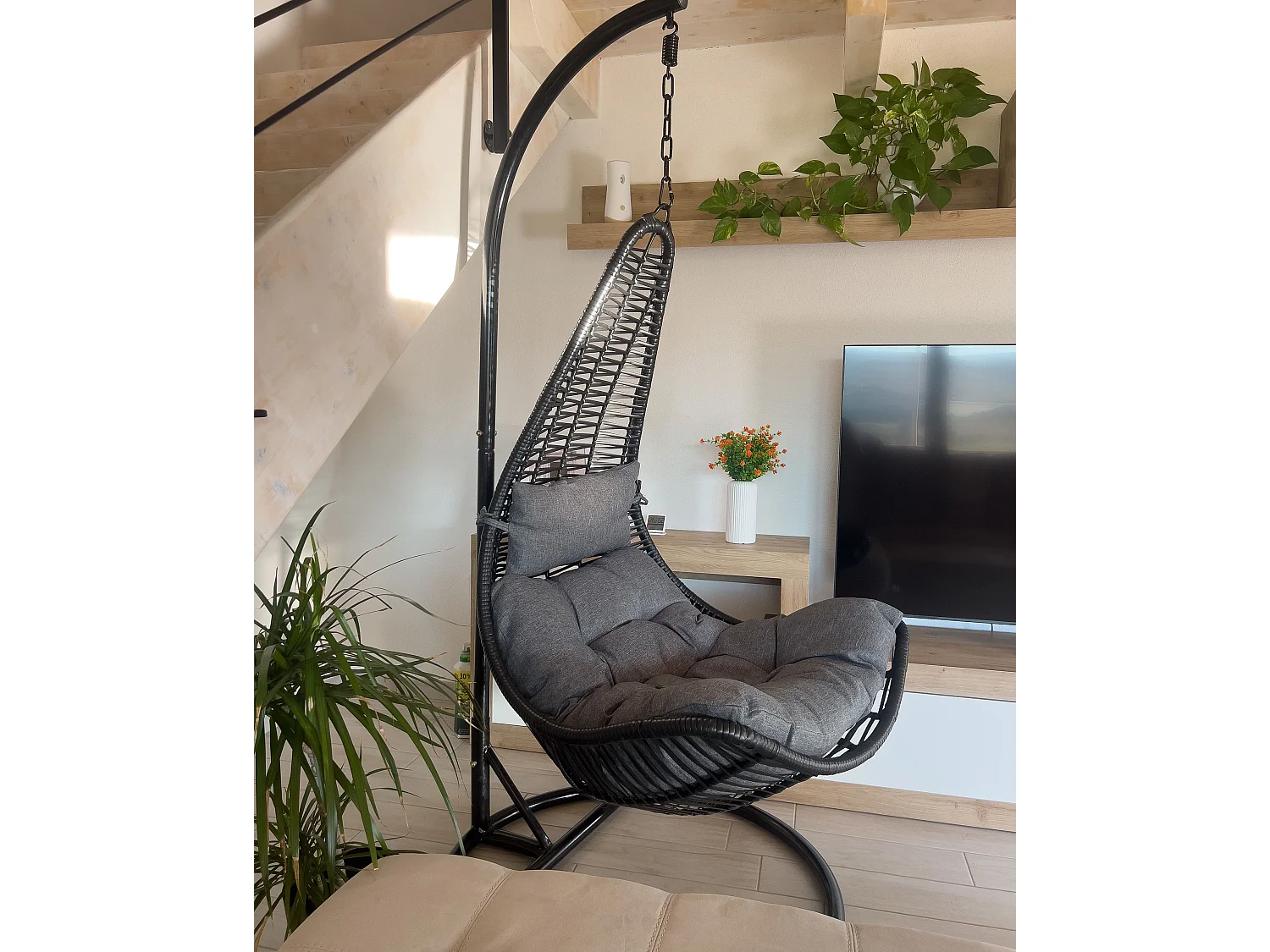 Fauteuil suspendu ATRI II Noir