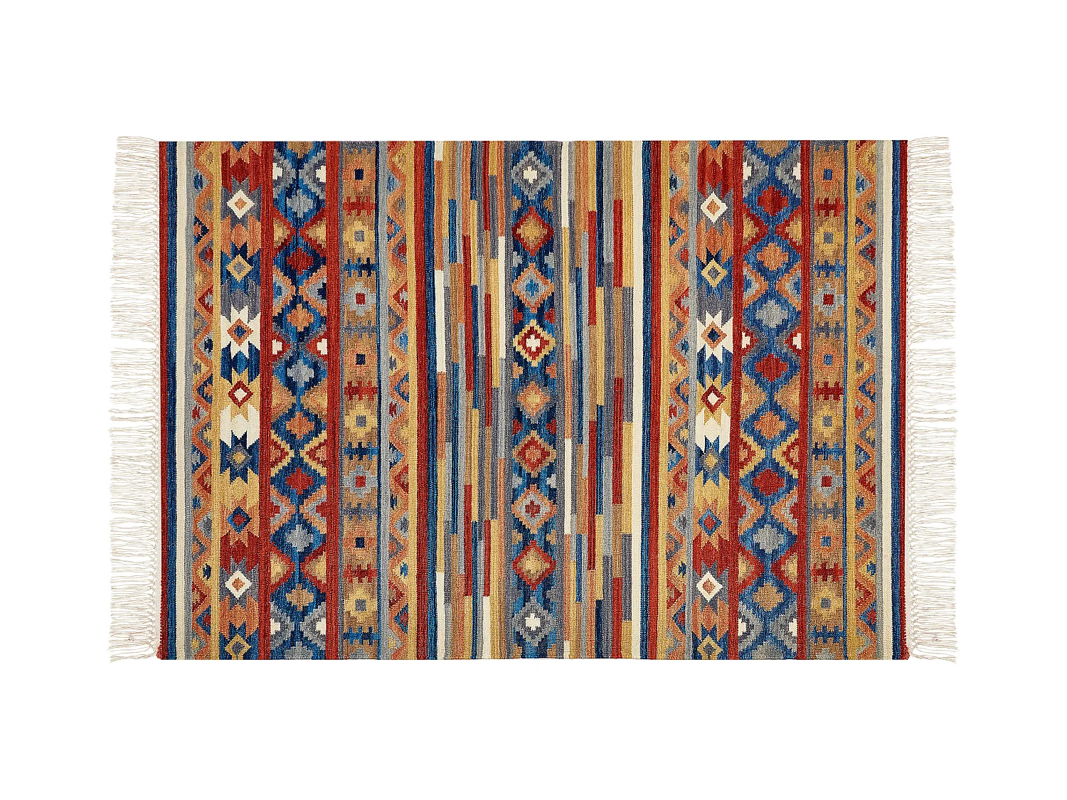 Tapis kilim en laine multicolore 160 x 230 cm NORAKERT