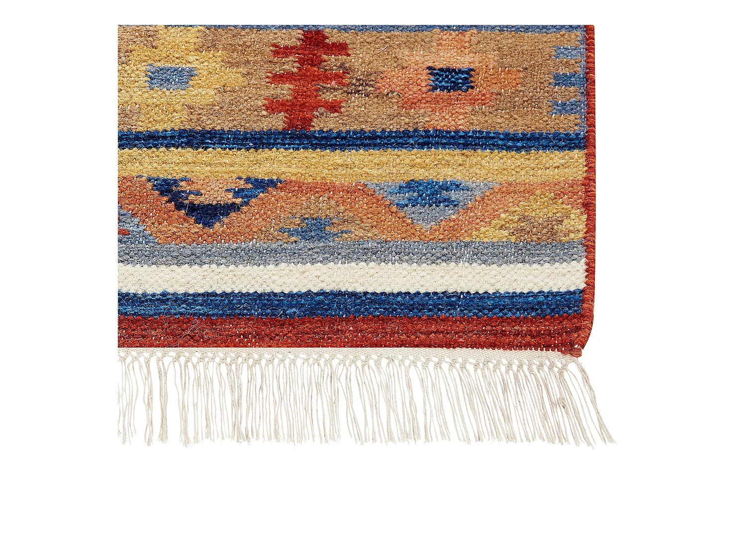 Tapis kilim en laine multicolore 160 x 230 cm NORAKERT