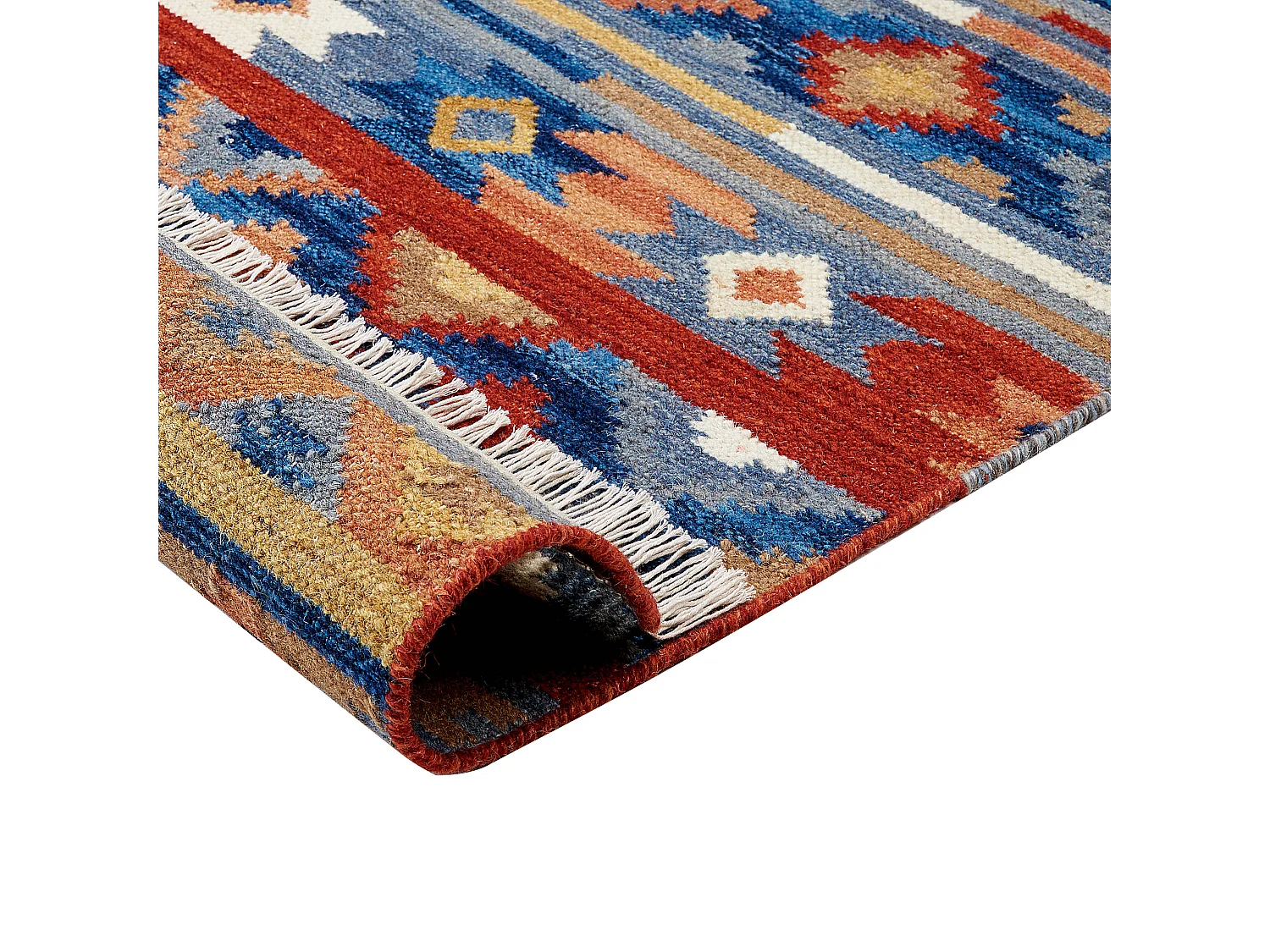 Tapis kilim en laine multicolore 160 x 230 cm NORAKERT